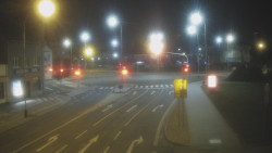 Křižovatka ulic Komenského a Velké Novosady