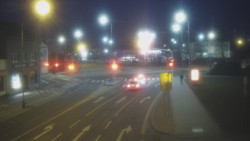 Křižovatka ulic Komenského a Velké Novosady