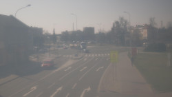 Křižovatka ulic Komenského a Velké Novosady