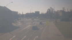 Křižovatka ulic Komenského a Velké Novosady