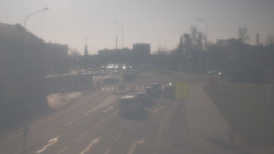 Křižovatka ulic Komenského a Velké Novosady