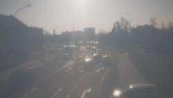 Křižovatka ulic Komenského a Velké Novosady