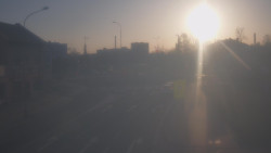 Křižovatka ulic Komenského a Velké Novosady