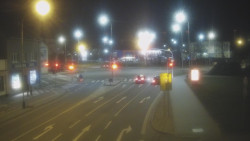 Křižovatka ulic Komenského a Velké Novosady