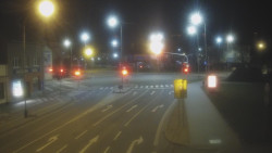 Křižovatka ulic Komenského a Velké Novosady