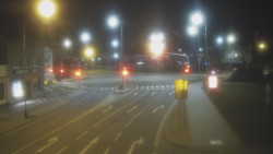 Křižovatka ulic Komenského a Velké Novosady