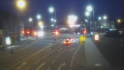 Křižovatka ulic Komenského a Velké Novosady