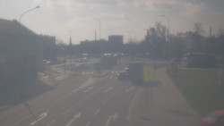 Křižovatka ulic Komenského a Velké Novosady