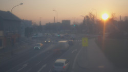 Křižovatka ulic Komenského a Velké Novosady