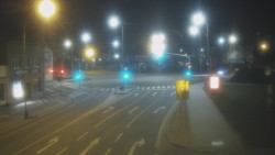 Křižovatka ulic Komenského a Velké Novosady