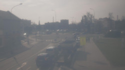 Křižovatka ulic Komenského a Velké Novosady