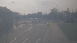 Křižovatka ulic Komenského a Velké Novosady