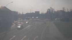 Křižovatka ulic Komenského a Velké Novosady