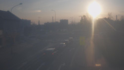 Křižovatka ulic Komenského a Velké Novosady