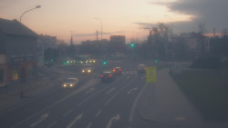 Křižovatka ulic Komenského a Velké Novosady