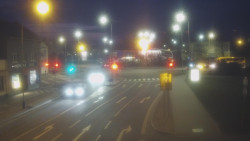 Křižovatka ulic Komenského a Velké Novosady