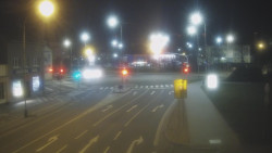 Křižovatka ulic Komenského a Velké Novosady