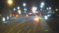 Křižovatka ulic Komenského a Velké Novosady