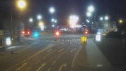 Křižovatka ulic Komenského a Velké Novosady