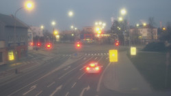 Křižovatka ulic Komenského a Velké Novosady