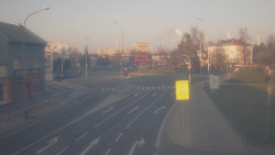 Křižovatka ulic Komenského a Velké Novosady