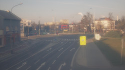 Křižovatka ulic Komenského a Velké Novosady