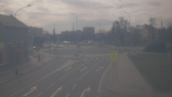 Křižovatka ulic Komenského a Velké Novosady