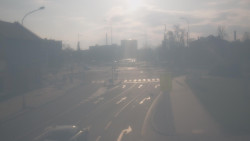 Křižovatka ulic Komenského a Velké Novosady