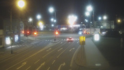 Křižovatka ulic Komenského a Velké Novosady