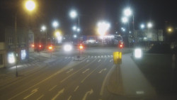 Křižovatka ulic Komenského a Velké Novosady