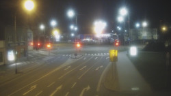 Křižovatka ulic Komenského a Velké Novosady