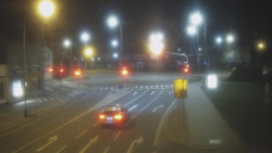 Křižovatka ulic Komenského a Velké Novosady