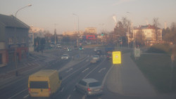 Křižovatka ulic Komenského a Velké Novosady