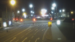 Křižovatka ulic Komenského a Velké Novosady