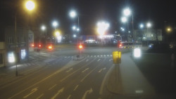 Křižovatka ulic Komenského a Velké Novosady