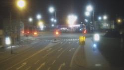 Křižovatka ulic Komenského a Velké Novosady