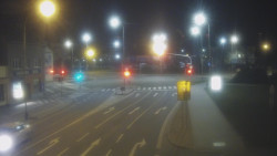 Křižovatka ulic Komenského a Velké Novosady