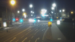 Křižovatka ulic Komenského a Velké Novosady