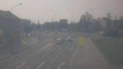 Křižovatka ulic Komenského a Velké Novosady