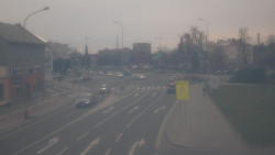 Křižovatka ulic Komenského a Velké Novosady