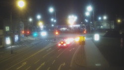 Křižovatka ulic Komenského a Velké Novosady