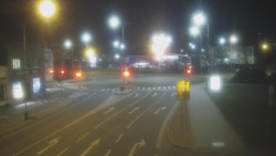 Křižovatka ulic Komenského a Velké Novosady