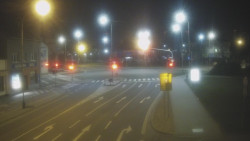 Křižovatka ulic Komenského a Velké Novosady