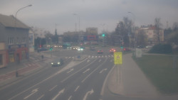 Křižovatka ulic Komenského a Velké Novosady