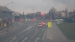 Křižovatka ulic Komenského a Velké Novosady