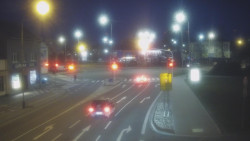 Křižovatka ulic Komenského a Velké Novosady