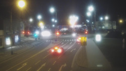 Křižovatka ulic Komenského a Velké Novosady