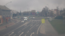 Křižovatka ulic Komenského a Velké Novosady