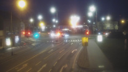 Křižovatka ulic Komenského a Velké Novosady