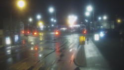 Křižovatka ulic Komenského a Velké Novosady